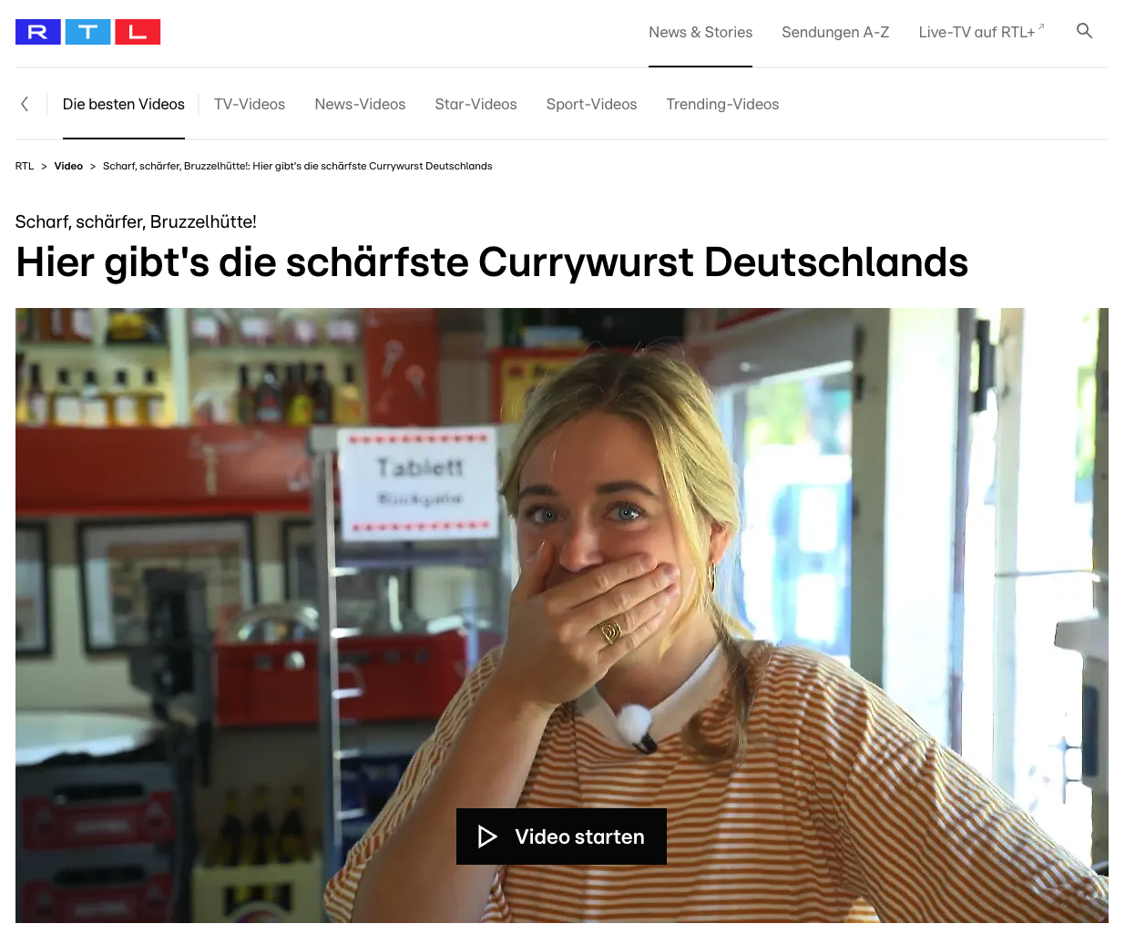 Bruzzelhütte Currywurst Challenge